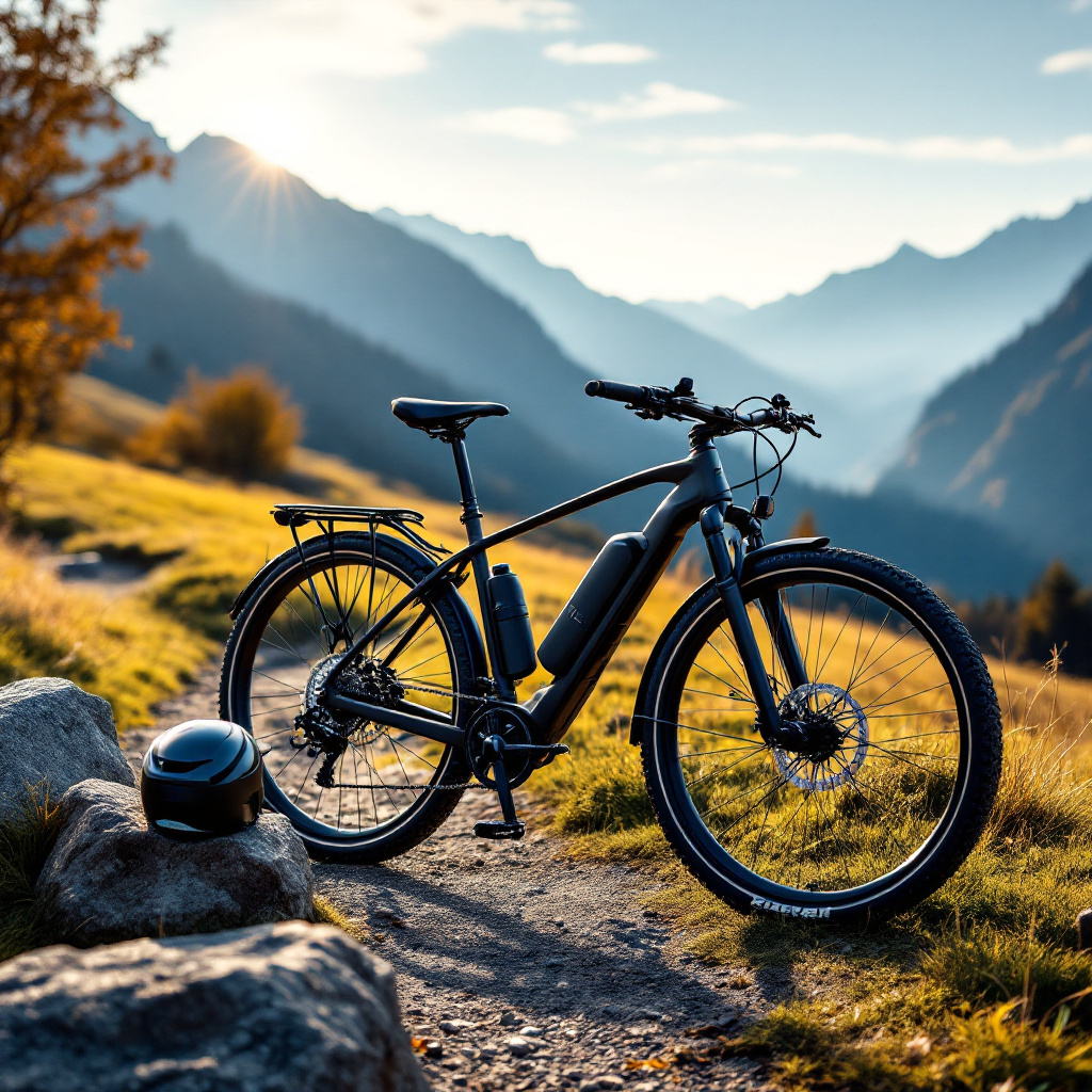 E-Bike auf Bergpfad im Allgäu – Tipps zur E-Bike Reichweite bei Bergtouren erhöhen