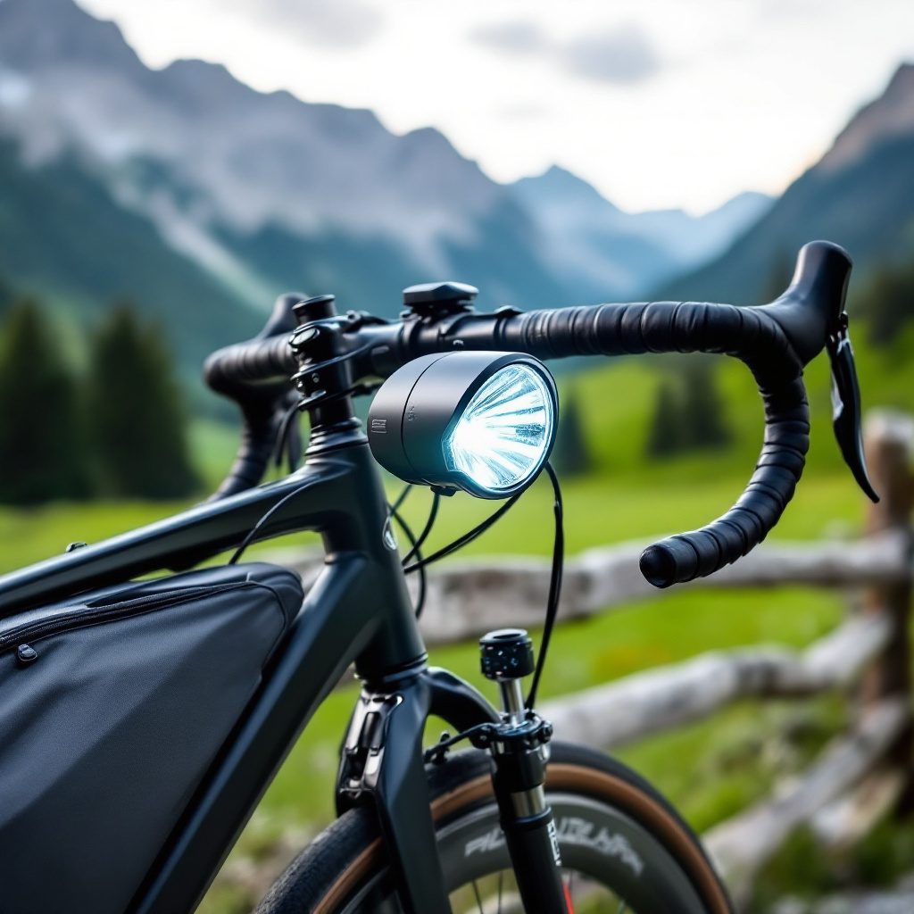 Welche Fahrradbeleuchtung für Tourenrad – Nabendynamo-Scheinwerfer und LED-Rücklicht am Tourenrad